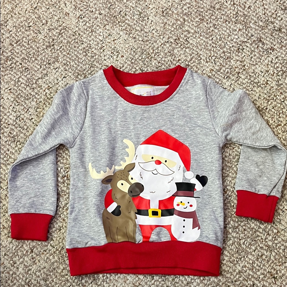 Toddlers Christmas Sweatshirt